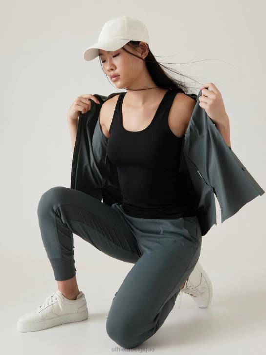 Athleta femmes renouveler le réservoir sans couture JRTZ217 vêtements noir