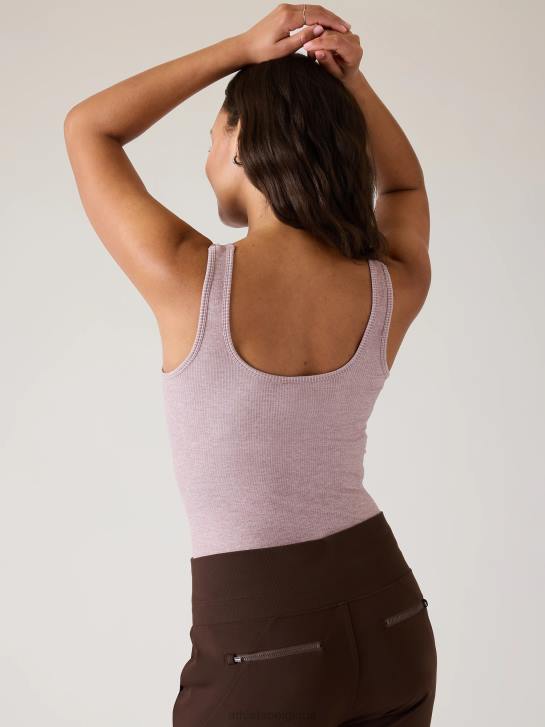 Athleta femmes renouveler le réservoir sans couture JRTZ479 vêtements bruyère violette de Cascadia