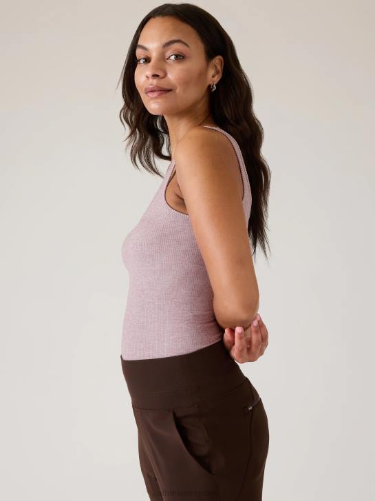 Athleta femmes renouveler le réservoir sans couture JRTZ479 vêtements bruyère violette de Cascadia