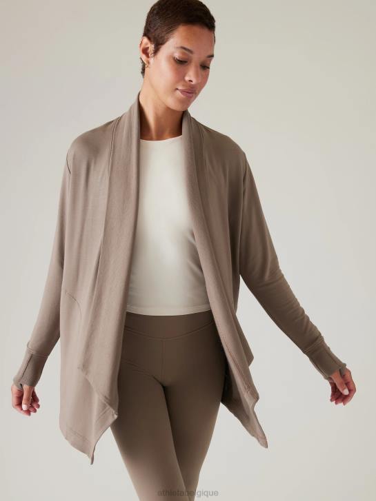 Athleta femmes enveloppement de restauration pranayama JRTZ216 vêtements pyrite