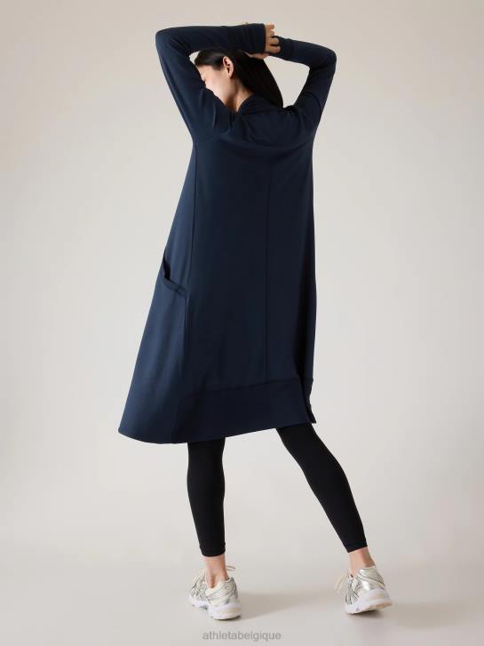 Athleta femmes long enveloppement pranayama JRTZ398 vêtements marine