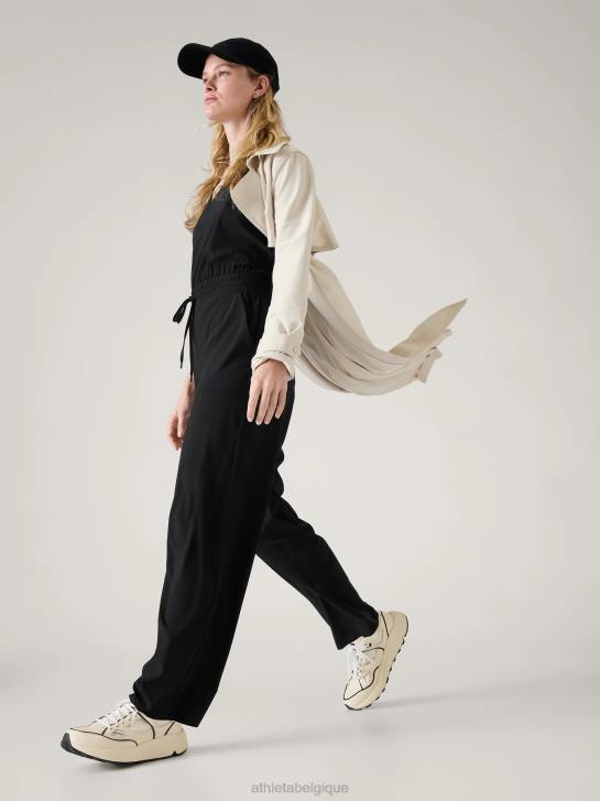Athleta femmes combinaison avenue JRTZ749 vêtements noir