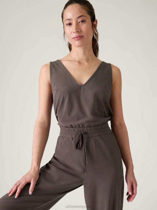 Athleta femmes combinaison avenue JRTZ758 vêtements schiste argileux