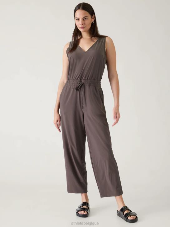 Athleta femmes combinaison avenue JRTZ758 vêtements schiste argileux