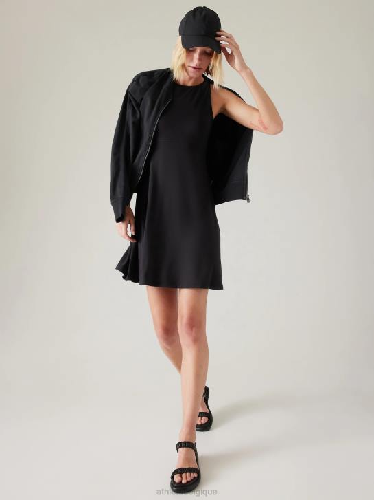 Athleta femmes robe de Santorin Thera JRTZ751 vêtements noir