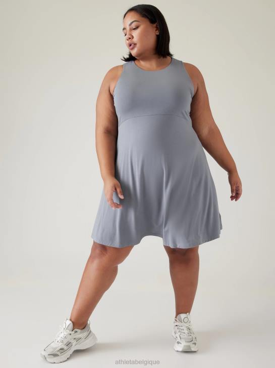 Athleta femmes robe de Santorin Thera JRTZ784 vêtements bleu littoral