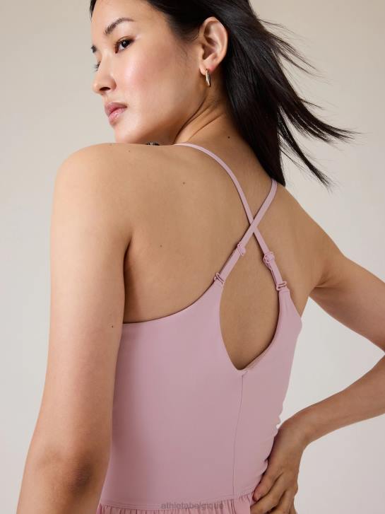 Athleta femmes robe hybride à col en V Elation JRTZ739 vêtements bégonia
