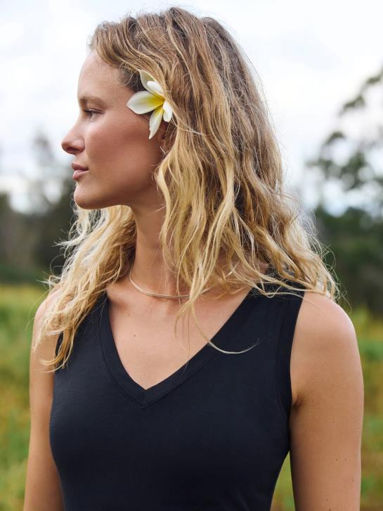 Athleta femmes robe longue santorin JRTZ743 vêtements noir