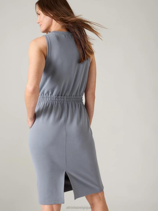 Athleta femmes robe mi-longue seasoft JRTZ767 vêtements bleu littoral
