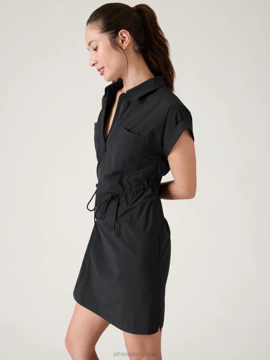Athleta femmes robe topspin JRTZ761 vêtements noir