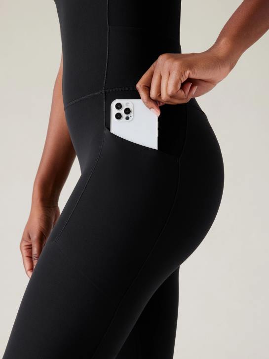 Athleta femmes salutation 7/8 body JRTZ772 vêtements noir