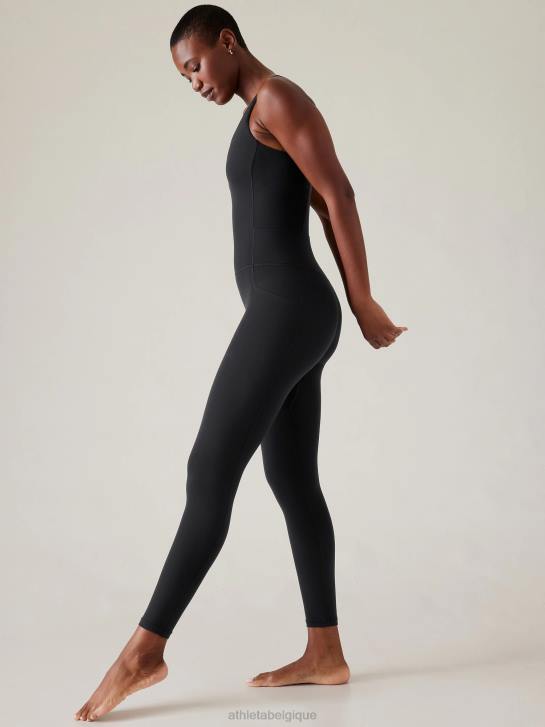 Athleta femmes salutation 7/8 body JRTZ772 vêtements noir