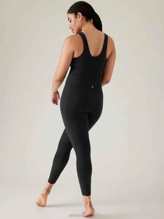 Athleta femmes salutation 7/8 body JRTZ772 vêtements noir