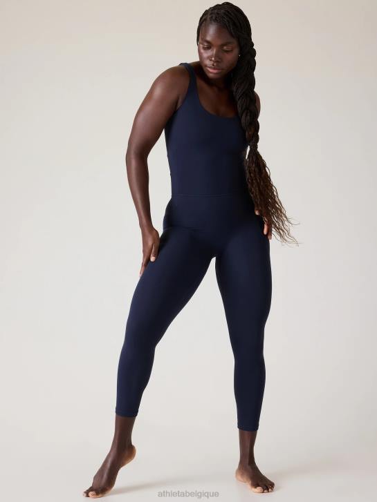 Athleta femmes salutation 7/8 body JRTZ776 vêtements marine