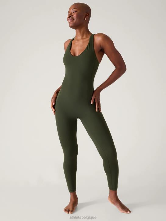 Athleta femmes transcender le body 7/8 JRTZ780 vêtements tremble, olive