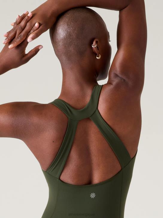 Athleta femmes transcender le body 7/8 JRTZ780 vêtements tremble, olive