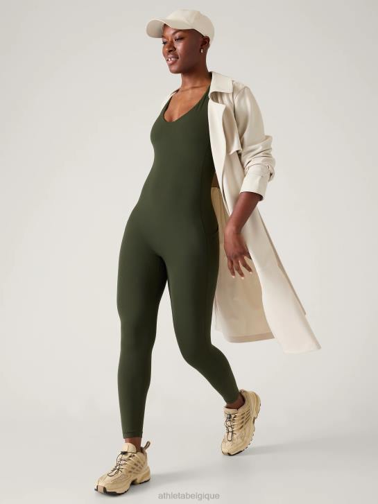 Athleta femmes transcender le body 7/8 JRTZ780 vêtements tremble, olive