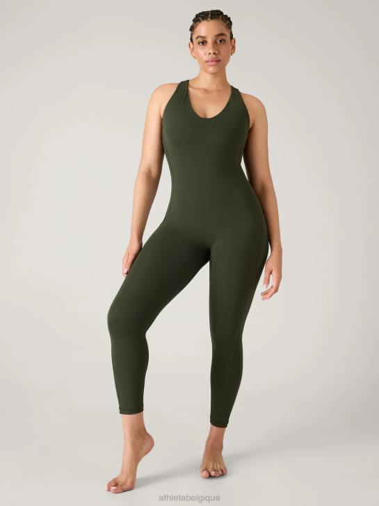 Athleta femmes transcender le body 7/8 JRTZ780 vêtements tremble, olive