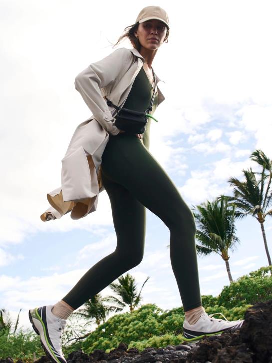 Athleta femmes transcender le body 7/8 JRTZ780 vêtements tremble, olive