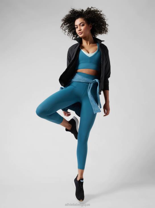 Athleta femmes blouson aviateur brooklyn JRTZ582 vêtements noir