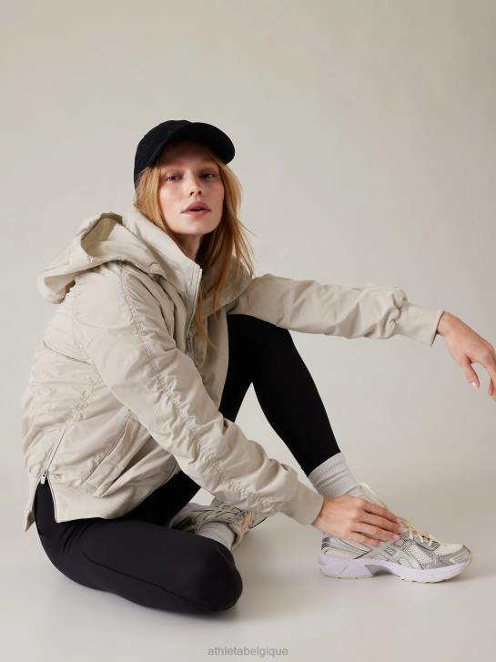 Athleta femmes bombardier à réaction JRTZ549 vêtements gris ormeau