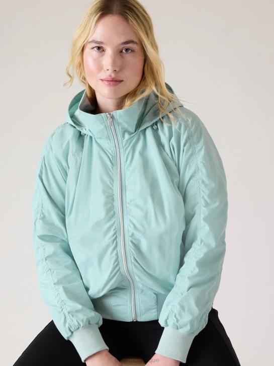 Athleta femmes bombardier à réaction JRTZ577 vêtements bleu de l'aube