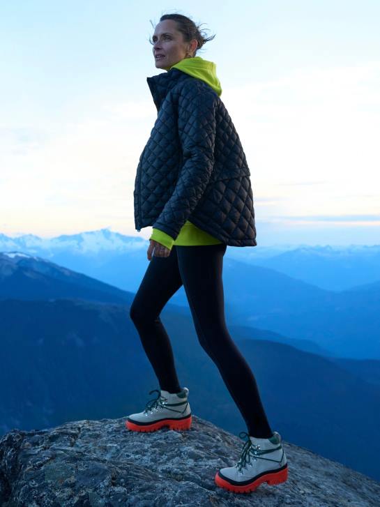 Athleta femmes doudoune sans plumes Whisper JRTZ561 vêtements noir