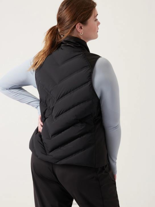 Athleta femmes gilet d'entrée JRTZ584 vêtements noir