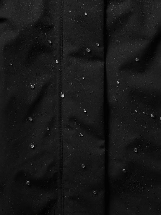 Athleta femmes parka sortant JRTZ579 vêtements noir