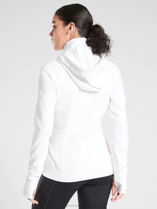 Athleta femmes sweat à capuche triomphe JRTZ438 vêtements blanc