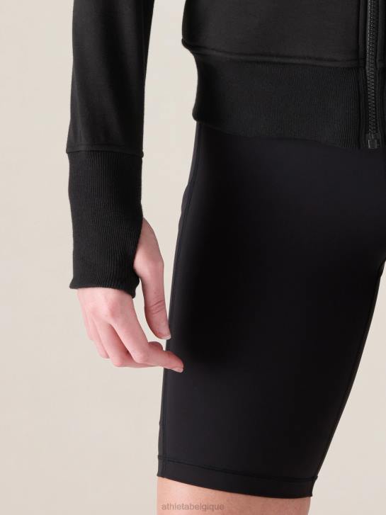 Athleta femmes sweat à capuche triomphe JRTZ564 vêtements noir