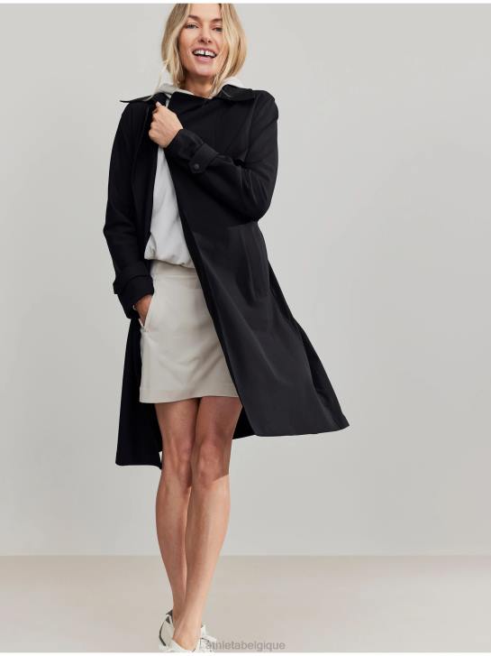 Athleta femmes tranchée stellaire JRTZ562 vêtements noir