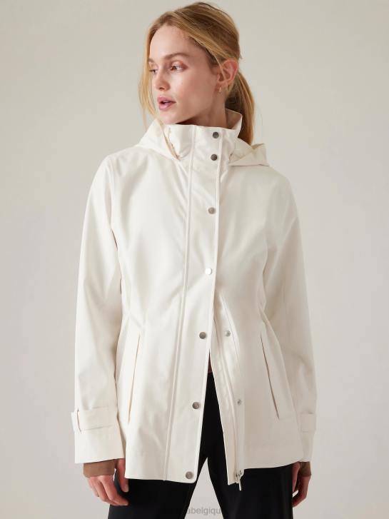 Athleta femmes trench sutro rainout JRTZ558 vêtements magnolia blanc