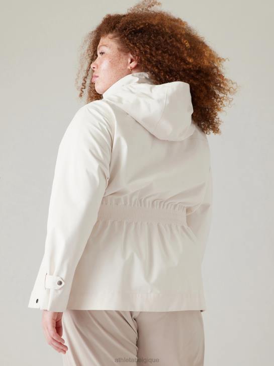 Athleta femmes trench sutro rainout JRTZ558 vêtements magnolia blanc