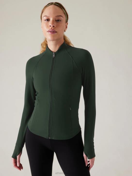 Athleta femmes veste de salutation JRTZ331 vêtements collation aux algues