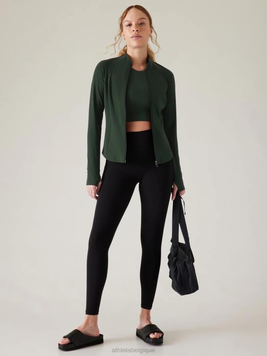 Athleta femmes veste de salutation JRTZ331 vêtements collation aux algues