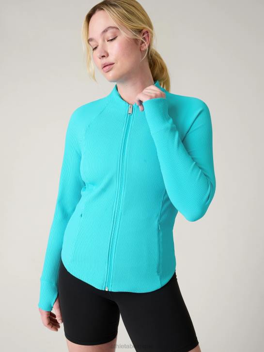Athleta femmes veste de salutation JRTZ524 vêtements côte bleue de bora bora
