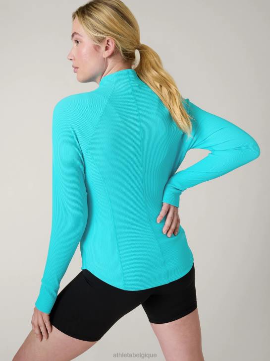 Athleta femmes veste de salutation JRTZ524 vêtements côte bleue de bora bora