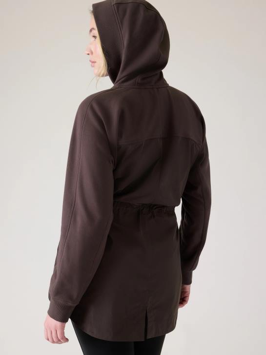 Athleta femmes veste hybride Triumph JRTZ228 vêtements schiste argileux